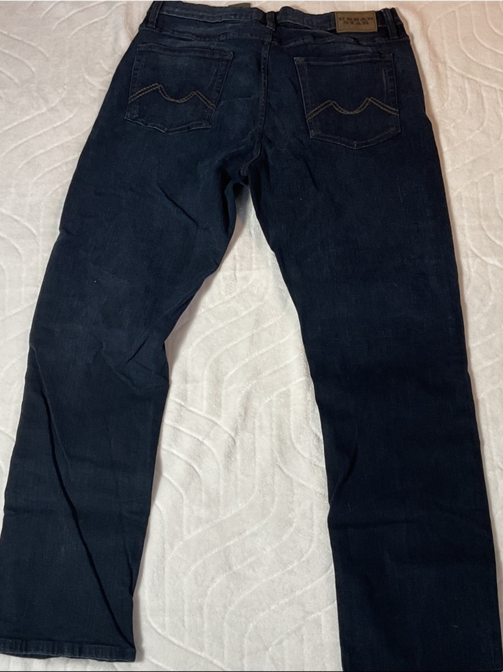 Men's Straight Jeans - Dark Indigo